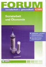 Titelbild Forum sozialarbeit + gesundheit 4/2006