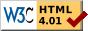 HTML 4.0 validiert (W3C)